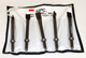 Комплект длинных зубил для пневматического молотка (JAH-6833H), 5 предметов в Кургане